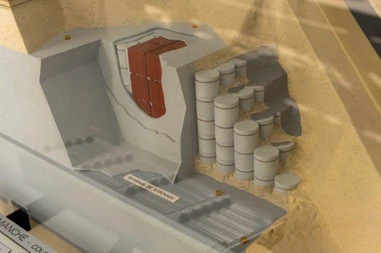 Экскурсия по площадке приповерхностного захоронения РАО национального агентства Франции по обращению с РАО ANDRA. Франция