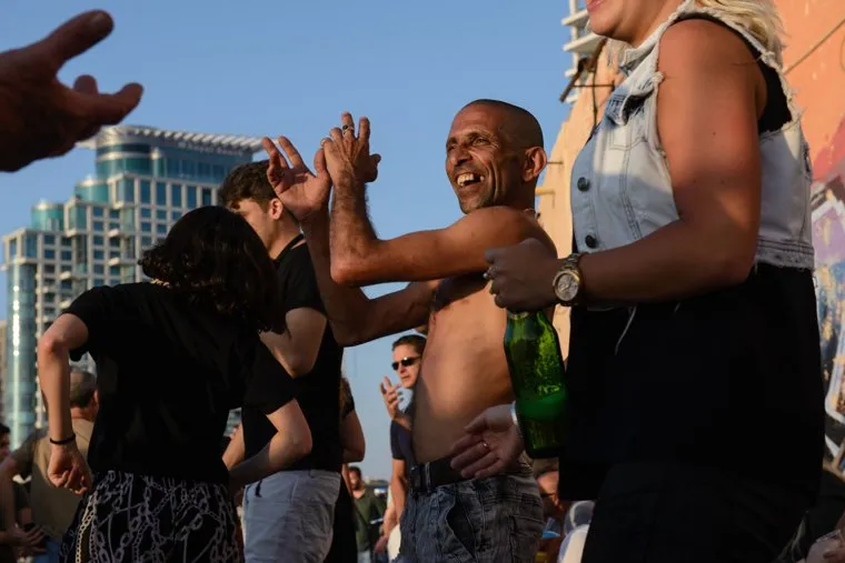 Виды Тель-Авива, Ашдода, Иерусалима. Израиль, радость, досуг, вечеринка, отдых, танцы, тель-авив