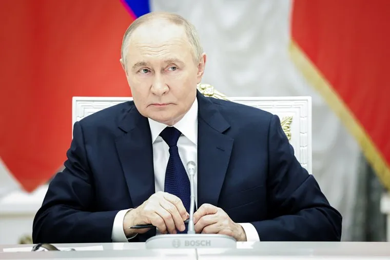 Встреча Президента РФ Владимира Путина с представителями деловых кругов. Москва, путин владимир