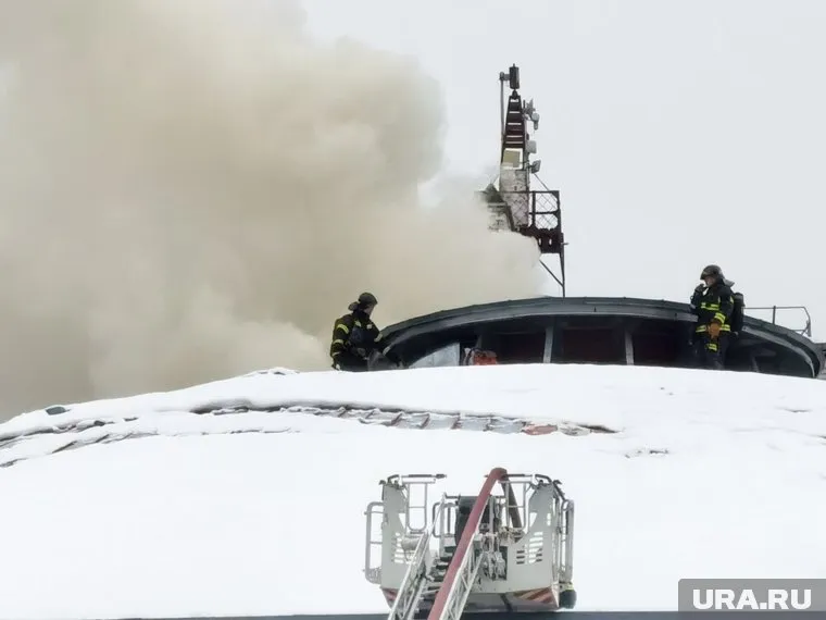 В районе очага задымления не обнаружено признаков ремонтных работ, сообщили в МЧС