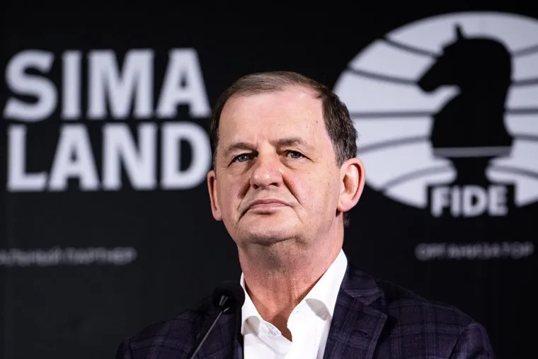 Пресс-конференция, посвященная закрытию Турнира претендентов FIDE. Екатеринбург