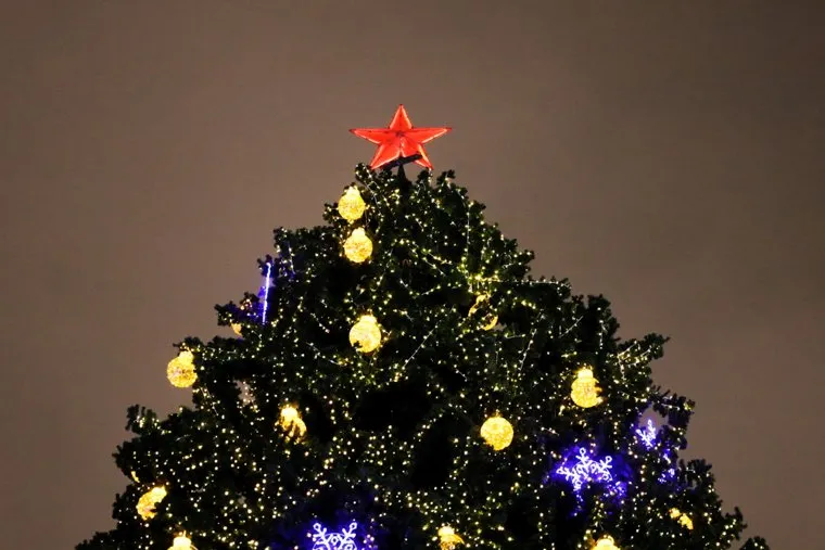 Открытие ледового городка. Екатеринбург