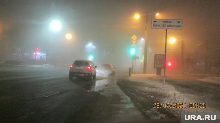 Авария произошла на улице Пролетарской