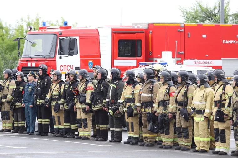 Учения МЧС. Курган