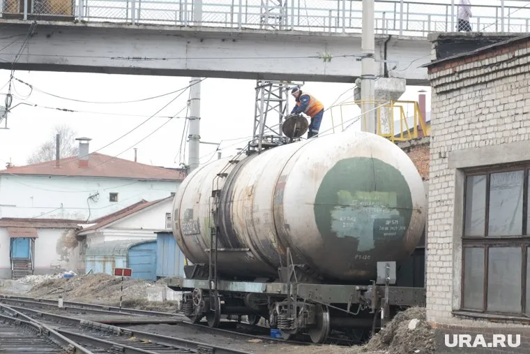 Инцидент произошел на ж/д вокзале станции Вагай (фото из архива)