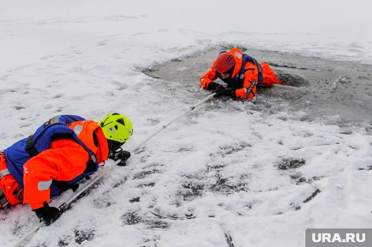 Сотрудники МЧС вытащили мужчину с помощью спасательного круга (архивное фото)