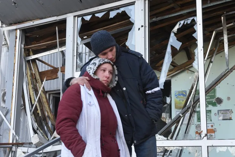 Ситуация в Волновахе после частичного освобождения от ВСУ. ДНР