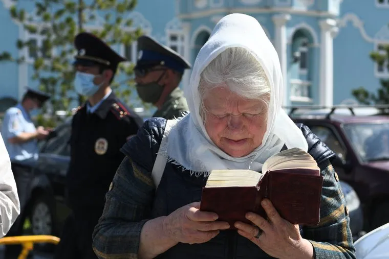 Третье заседание церковного суда над схиигуменом Сергием. Необр