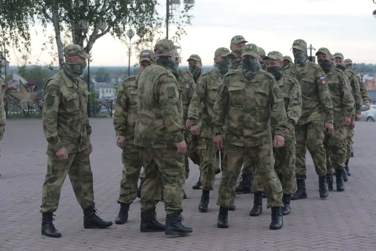 Проводы контрактников. Тюмень 