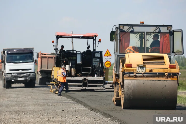 Ремонтные работы завершились на трассе «Иртыш» в Курганской области (архивное фото)