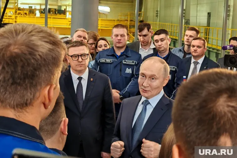 Путин посещал Магнитогорск в середине июля