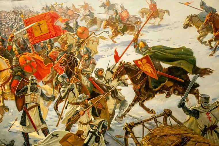 Пресс-показ выставки "История глазами художника". Москва