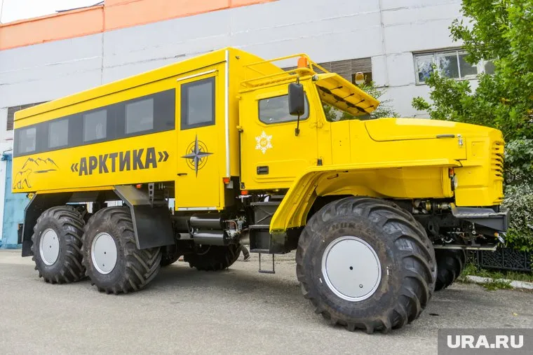 Автобус может перевозить 22 пассажира при температуре минус 50 градусов