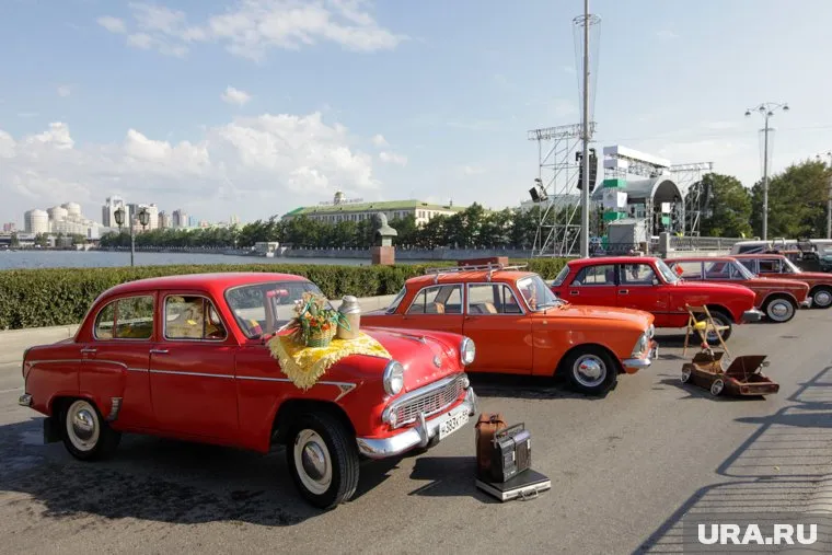 Выставка ретроавтомобилей пройдет в День города (архивное фото)