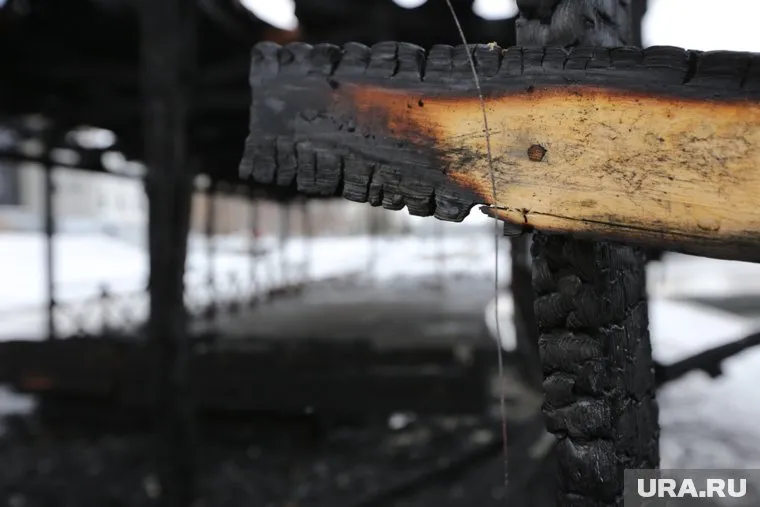 Пожар случился ночью