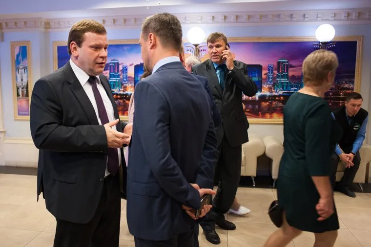 Официальная церемония вступления Евгения Куйвашева в должность губернатора Свердловской области. Екатеринбург, ноженко дмитрий
