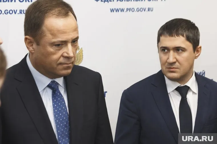 Источник: полпред президента в ПФО Игорь Комаров (слева) посетит Пермь 19 или 20 февраля
