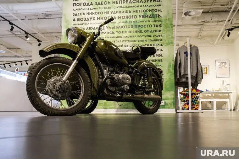 Самодельное транспортное средства сделали на базе мотоцикла «Урал»