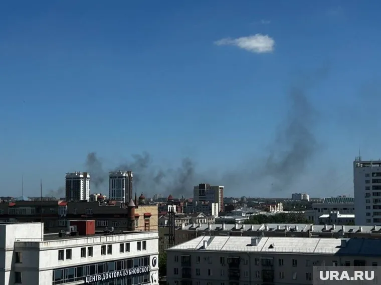 В промзоне Челябинска третий раз за неделю обнаружили возгорание