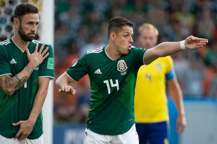 ЧМ-2018. 44 матч Чемпионата мира по футболу между сборными Швеции и Мексики. Екатеринбург