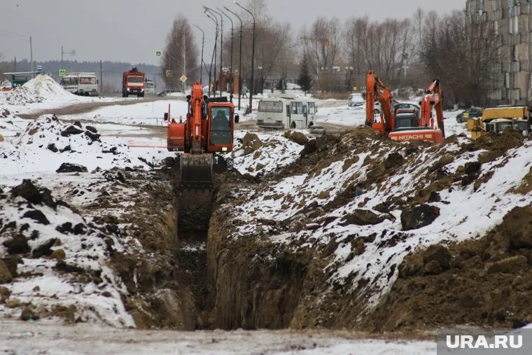 Работы на улице Мальцева не успели завершить к 30 ноября