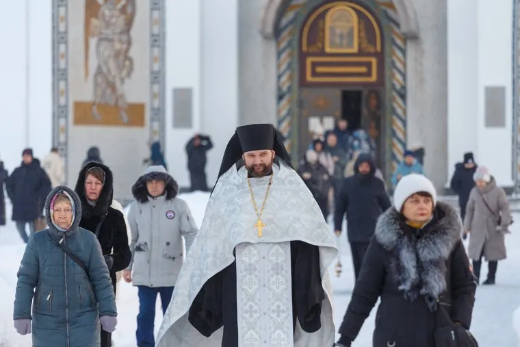 Панихида по погибшим 31 декабря 2018 года. Магнитогорск