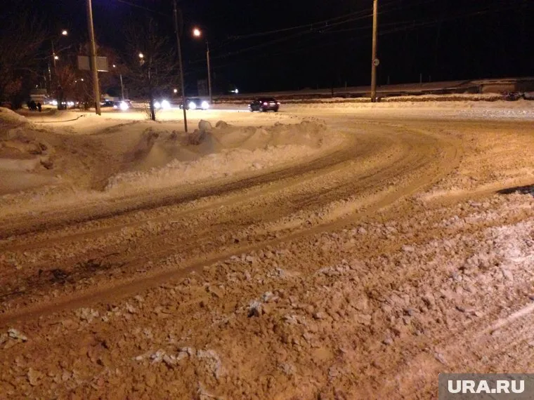 Трассу до Казахстана замело обильными снегопадами
