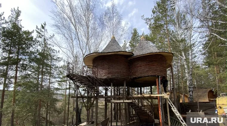 Так выглядит домик на дереве