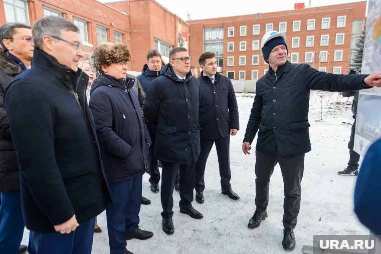 Валерий Фальков ознакомился с ходом строительства кампуса