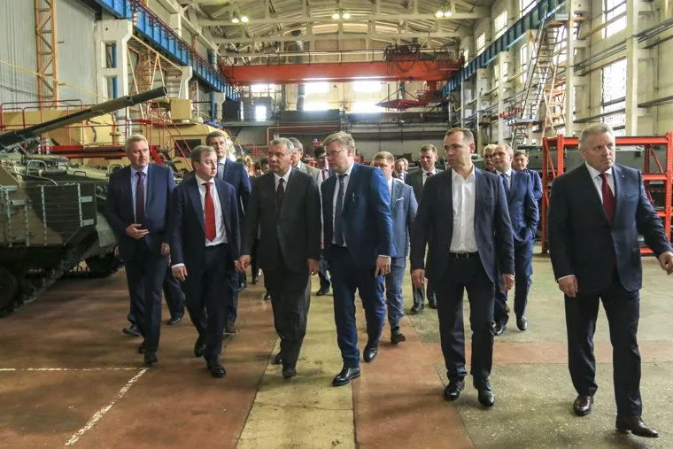 Юрий Борисов на КМЗ. Курган