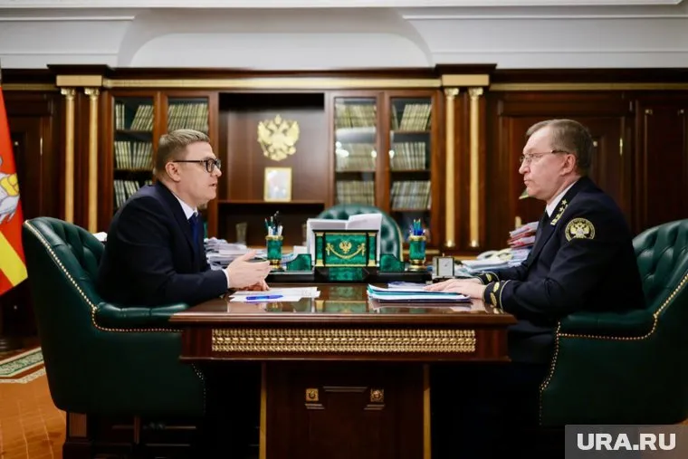 Алексей Текслер и Андрей Пшеницын обсудили реализацию предстоящего цикла нацпроектов в регионе