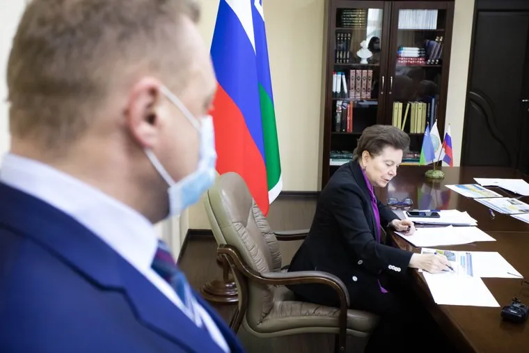 Встреча Комаровой с главами города и района. Сургут