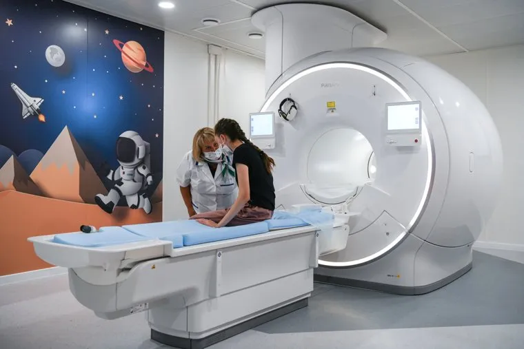 Новая установка МРТ в Областной детской клинической больнице. Екатеринбург