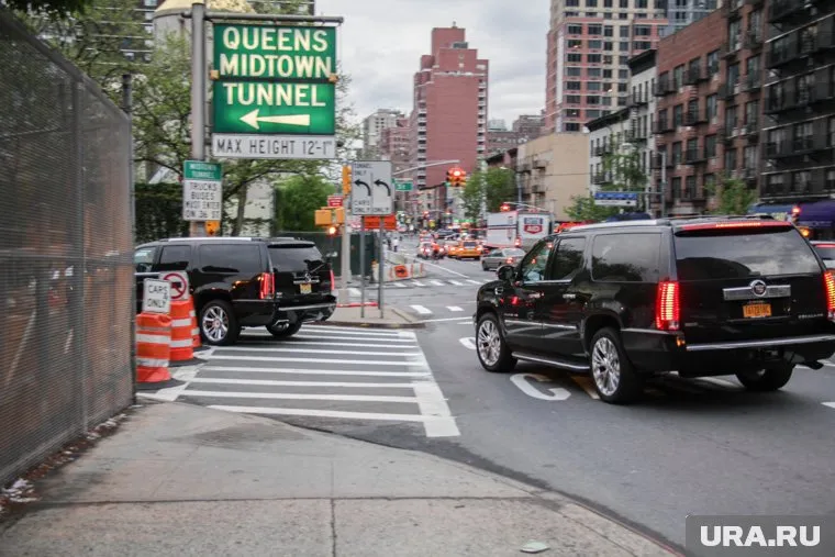 Акция прошла в центре Нью-Йорка