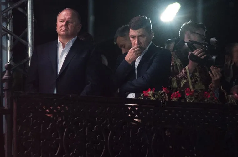 Крестный ход, приуроченный к 100-летию со дня убийства царской семьи. Екатеринбург , куйвашев евгений, цуканов николай