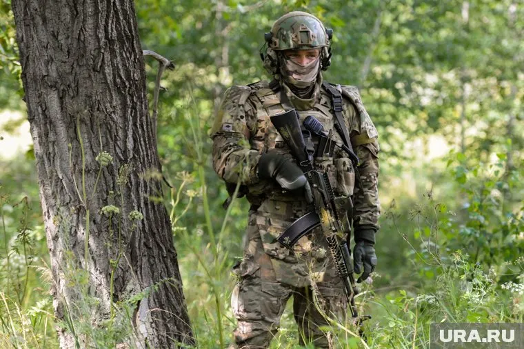 Российские войска держали оборону села двое суток 