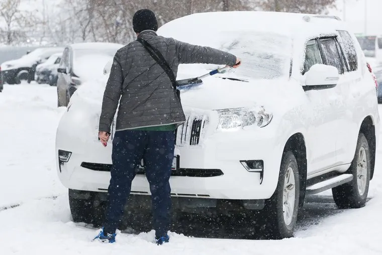 Снежный город. Тюмень