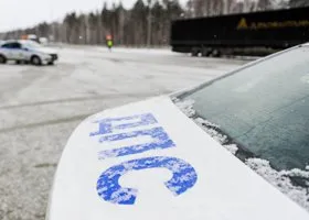 Массовые ДТП начались в снегопад на трассе М-5 в Челябинской области