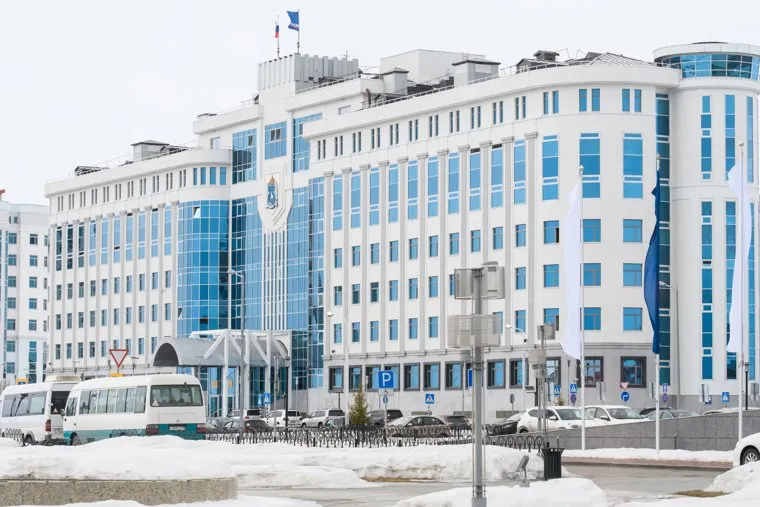 Встреча Дмитрия Артюхова с журналистами. Салехард