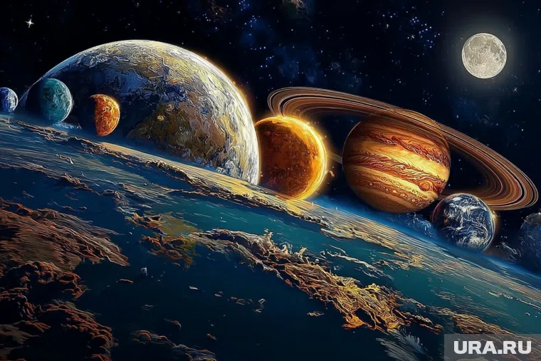 Арт-объект «Планеты Солнечной системы» разрушают вандалы в Кургане (архивное фото)