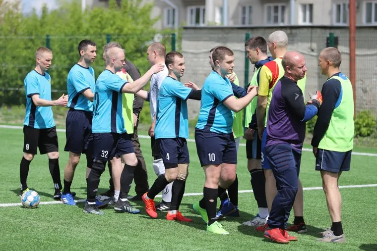 Товарищеский матч по мини-футболу между сотрудниками УФСИН и Росгвардии. Курган