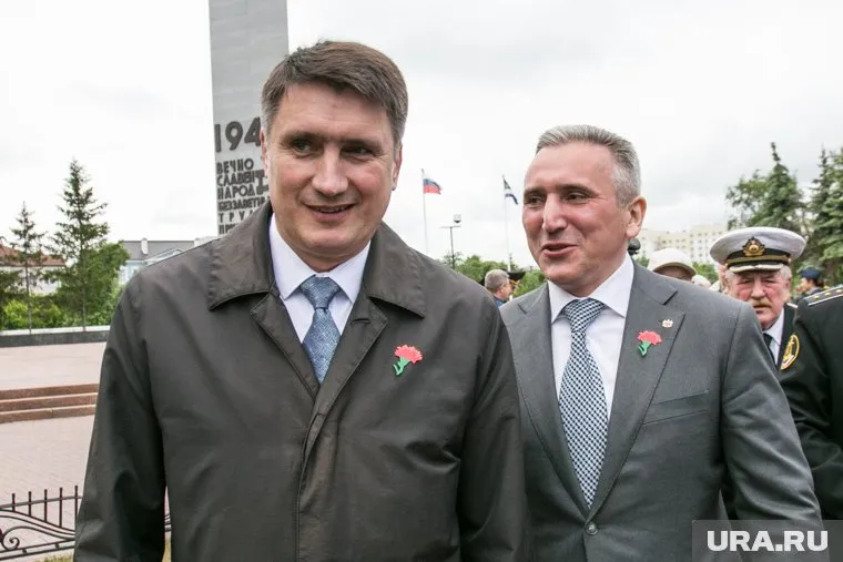 Главе Тюменского УФСБ Игорю Кочневу (на переднем плане) прочат перевод в Чечню