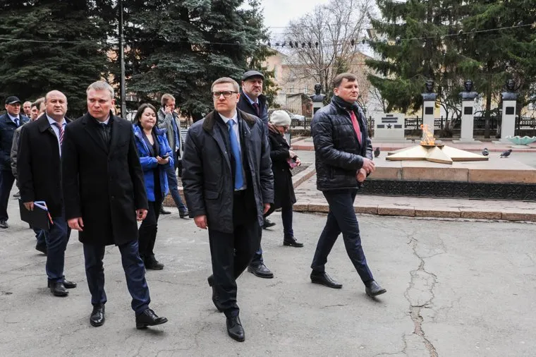 Алексей Текслер в Копейске. Челябинская область