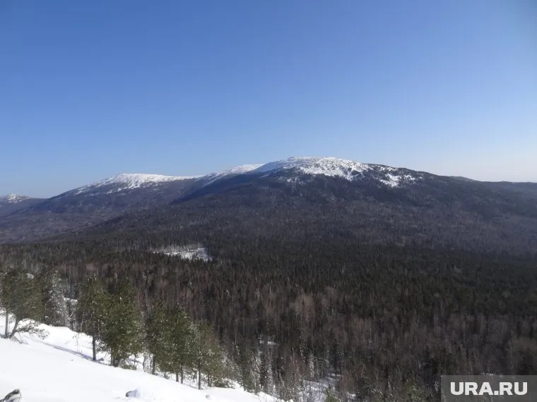 Вид на гору Казанский Камень
