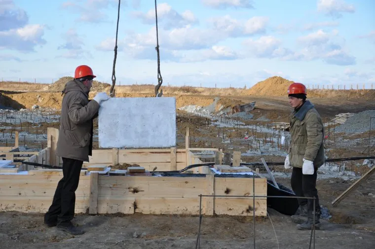 Курган. Закладка нового микрорайона Родной город. Застройщик РечелСтрой. 31.10.13, жилой комплекс родной город