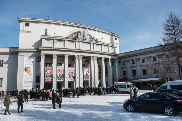Похороны экс-прокурора Свердловской области Владислава Туйкова. Екатеринбург
