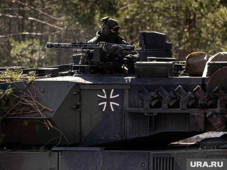 На Украине были замечены немецкие танки Leopard 2, заявил военкор