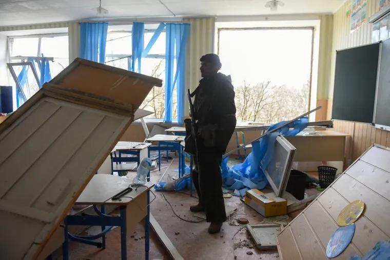 Обстановка в Мариуполе после освобождения района города от ВСУ. Украина