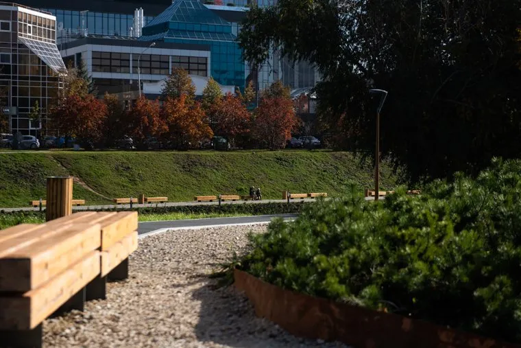 Торжественное открытие благоустроенной набережной реки Исети на участке от улицы Малышева до улицы Куйбышева. Екатеринбург