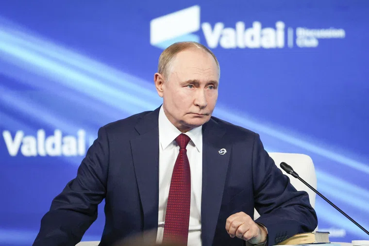 Какие слова Путина на «Валдае» обсуждают на Западе
